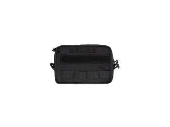 Pouch Black Beutel mit Klett (Schwarz)