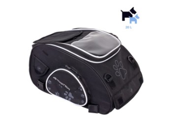 Puppy Tankrucksack (Small) (Schwarz)