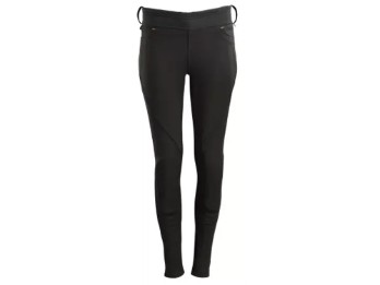 Leggings Damen Kurzvariante (schwarz)