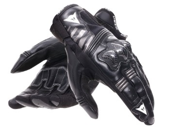 Reacto Carbon Motorradhandschuhe (kurz | schwarz / anthrazit)