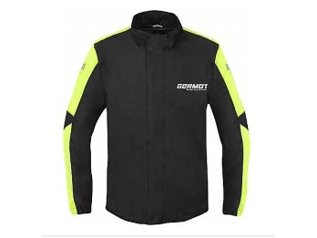 Bergen Regenjacke (Schwarz/Gelb)