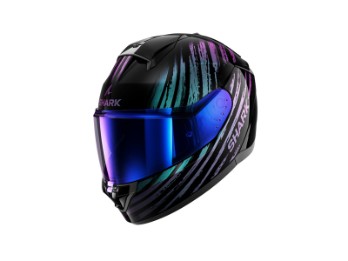 Ridill 2 Assya Integralhelm (schwarz/grün/lila)