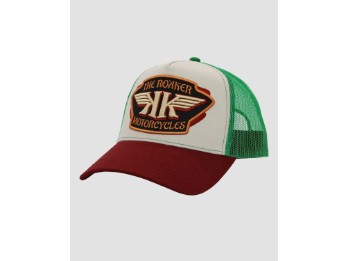 KK Club Trukker Basecap (Beige/Grün/Rot)