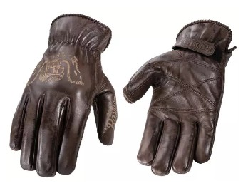 Tattoo Ape Motorradhandschuhe (Braun)