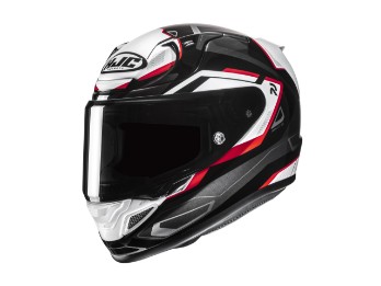 RPHA 12 Brels MC1 Motorradhelm (Weiß/Schwarz/Rot)