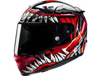 RPHA 12 Maximized Venom Marvel Integralhelm (Rot/Schwarz/Weiß)