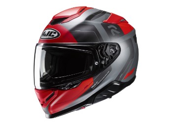 RPHA71 Cozad Integralhelm (Schwarz/Grau/Rot)