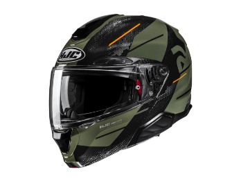 RPHA 91 Blat MC7 Integralhelm (Dunkelgrün/Schwarz)