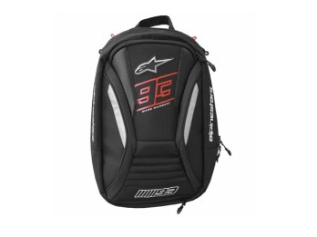 Rucksack MM93 Track (Schwarz/Rot)
