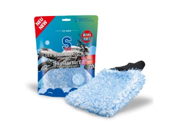 Der Waschhandschuh für Motorrad (Blau)