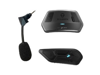 SC Edge Set Helmsprechanlage für C5/E2/S3/J2 (Schwarz)
