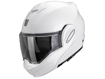 Scoprion EXO-TECH EVO PRO Solid Klapphelm (Perlweiß)
