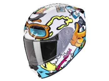EXO-JNR Air Fun Kinderhelm (Weiß/Blau)