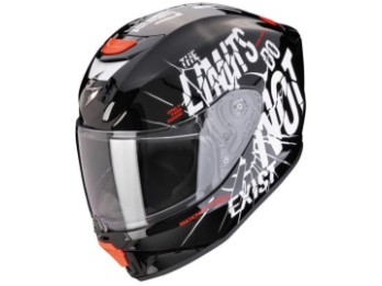 EXO-JNR Air Boum Kinderhelm (Schwarz/Weiß)