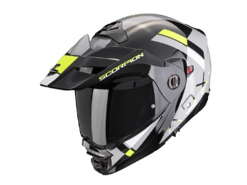 ADX-2 Galane Endurohelm (Grau/Schwarz/Neongelb)