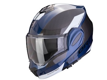 EXO-TECH EVO Team Klapphelm (Blau/Schwarz/Weiß)