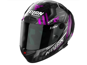 X-804 RS U.C. Spectre 021 Integralhelm (Carbon/Schwarz/Lila)