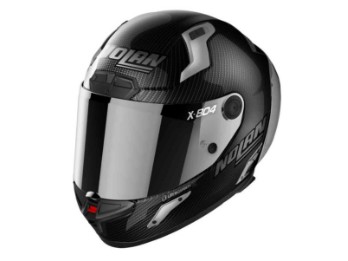 X-804 RS U.C. Silver Edition 004 Integralhelm (Carbon/Schwarz/Silber)