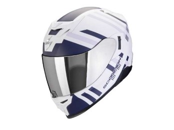 EXO-520 EVO Air Banshee Integralhelm (Weißmatt/Blau/Violett)