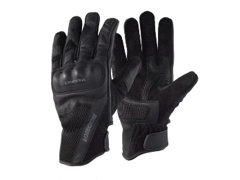 Sonora Motorradhandschuhe Kurzgröße (Schwarz)