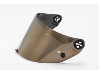 X-804 RS Ultra Carbon Visier (Gold verspiegelt)