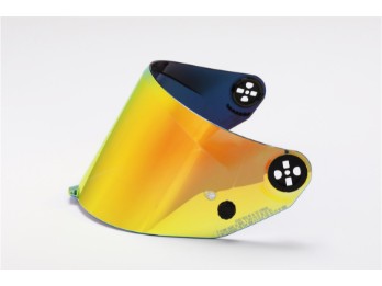 X-804 RS Ultra Carbon Visier (Iridium Orange verspiegelt)