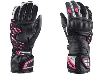 Ixon Thunder Motorradhandschuhe Damen (schwarz / pink)