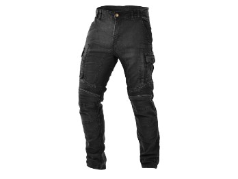Acid Scrambler 2.0 Monolayer Motorradjeans (Schwarz)