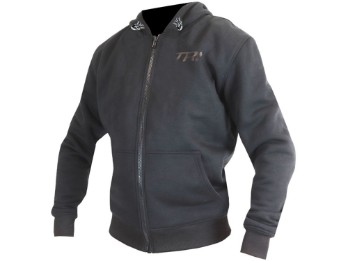Binder Motorradhoodie (schwarz)