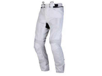 Veo Air Textil-Motorradhose Kurz (Hellgrau)