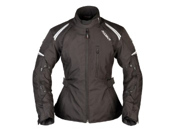 Violetta Tex-Jacke Damen (schwarz/schwarz)
