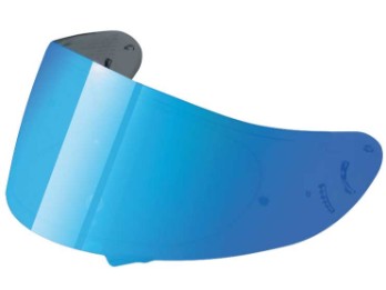 Visier Shoei CW-1 blau verspiegelt