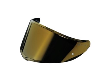K6 Visier unisex (gold verspiegelt)