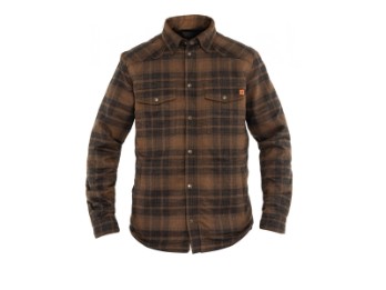 Motoshirt Woody Motorradjacke (Braun/Schwarz)