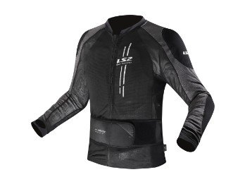 X-Armor Motorrad Protektorenjacke (Schwarz/Grau)