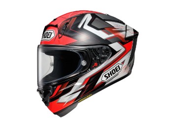 X-SPR Pro Escalate Integralhelm (schwarz/weiß/rot)