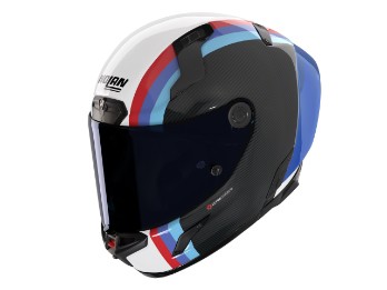 X-804 RS U.C. Gemini Motorradhelm (Schwarz/Blau/Rot/Weiß)