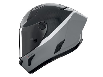 X-804 RS Ultra Carbon D.O.C. Motorradhelm (Carbon/Grau/Weiß)