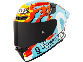 TT-Revo Leopard Replica Aragon Motorradhelm (Blau/Orange/Gelb)