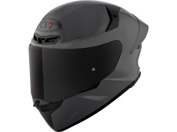 TT-REVO Plain Matt GRL Grey Motorradhelm (Dunkelgraumatt)
