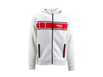 Racing Heritage Sweatjacke mit Kapuze (Weiß/Rot)