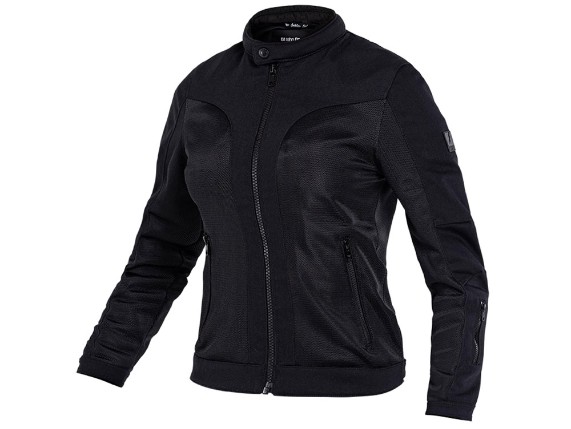John Doe Aero Mesh perforierte Damen Motorrad Textiljacke