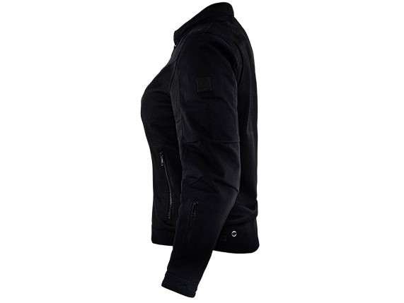 John Doe Aero Mesh perforierte Damen Motorrad Textiljacke