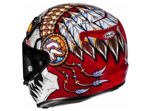 HJC RPHA 12 Kepina Integralhelm (weiß / rot / schwarz)