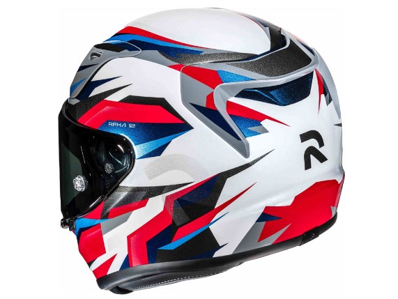 HJC RPHA 12 Dravix MC21 Integralhelm (weiß / rot / blau)