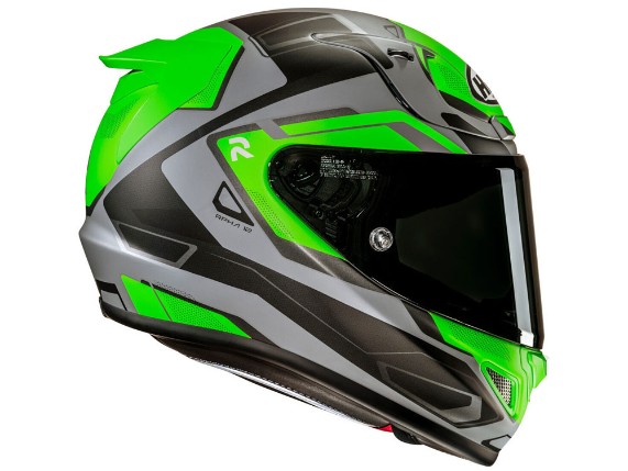 HJC RPHA 12 Brels MC4HSF Integralhelm (grün / grau / schwarz)