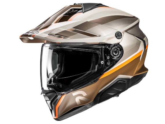 HJC RPHA 60 Arbre Endurohelm (braun / creme / orange)