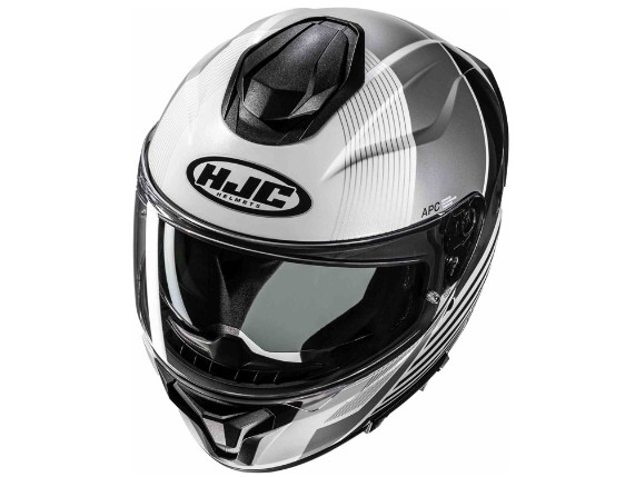 HJC C71 Morix Integralhelm (weiß / silber / schwarz)