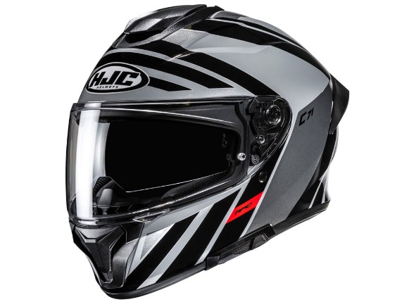HJC C71 Faber Integralhelm (grau / schwarz)