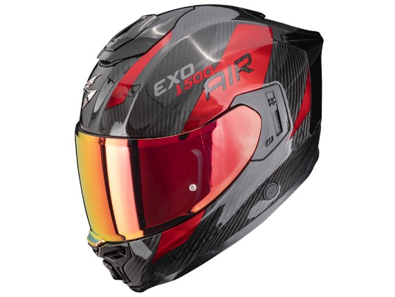 Scorpion Exo-1500 Air Sleek Helm schwarz/grau/orange